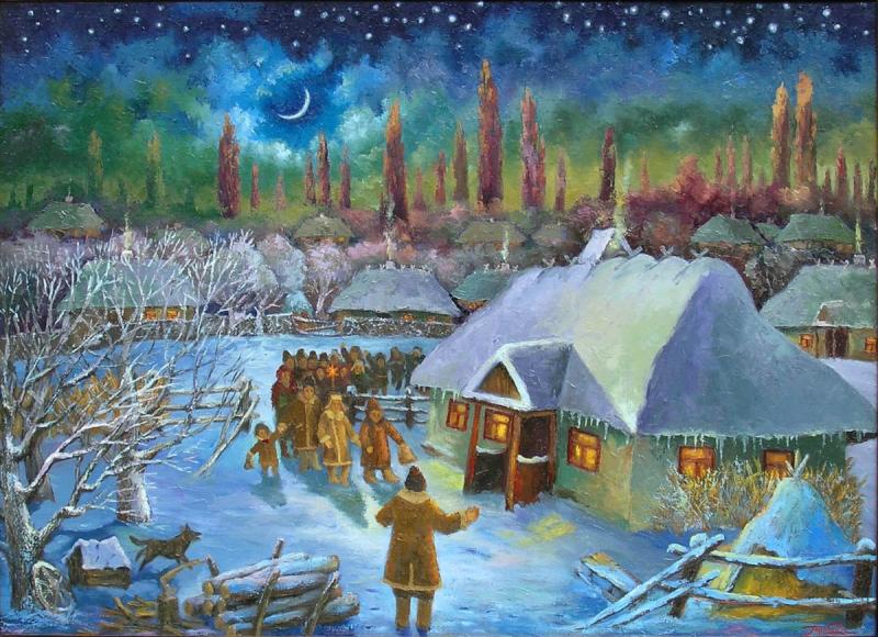 Колядование дети