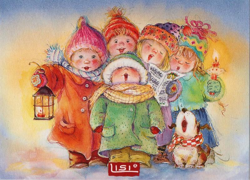 Рисунок на тему колядки