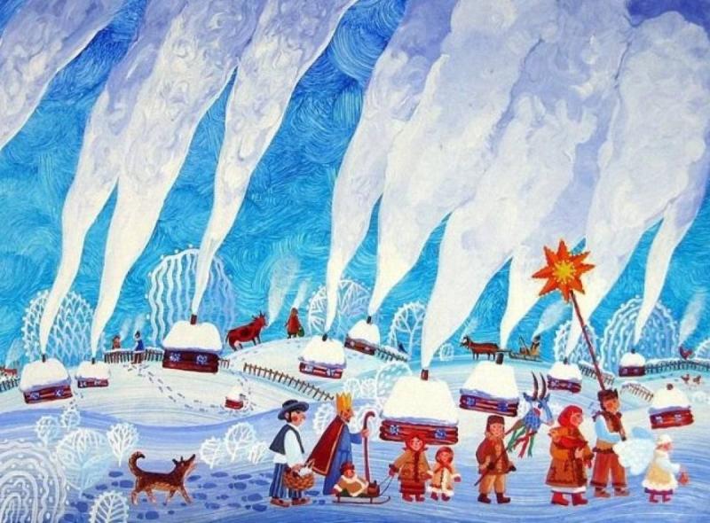 Белорусская Коляда символы праздника