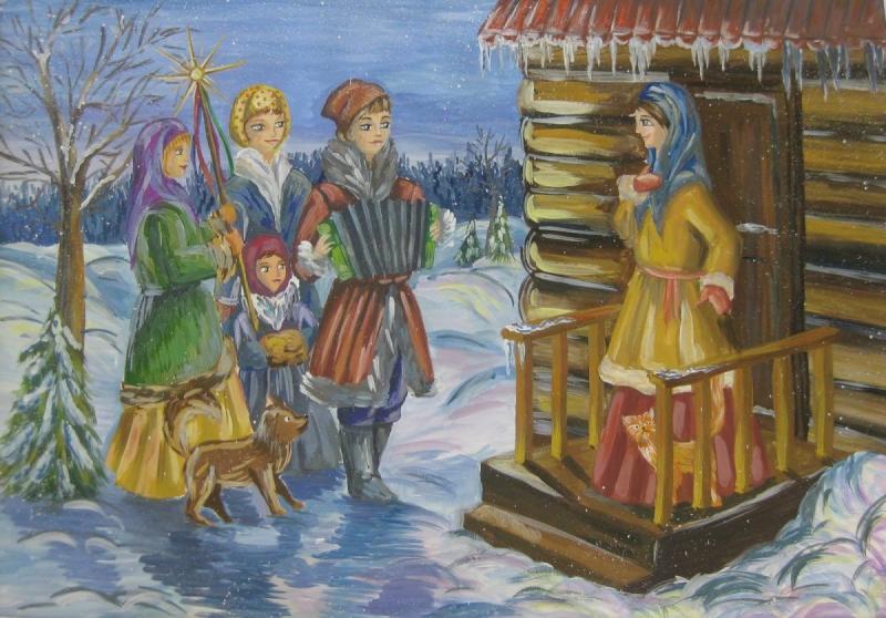 Художник Ольга Кваша зима