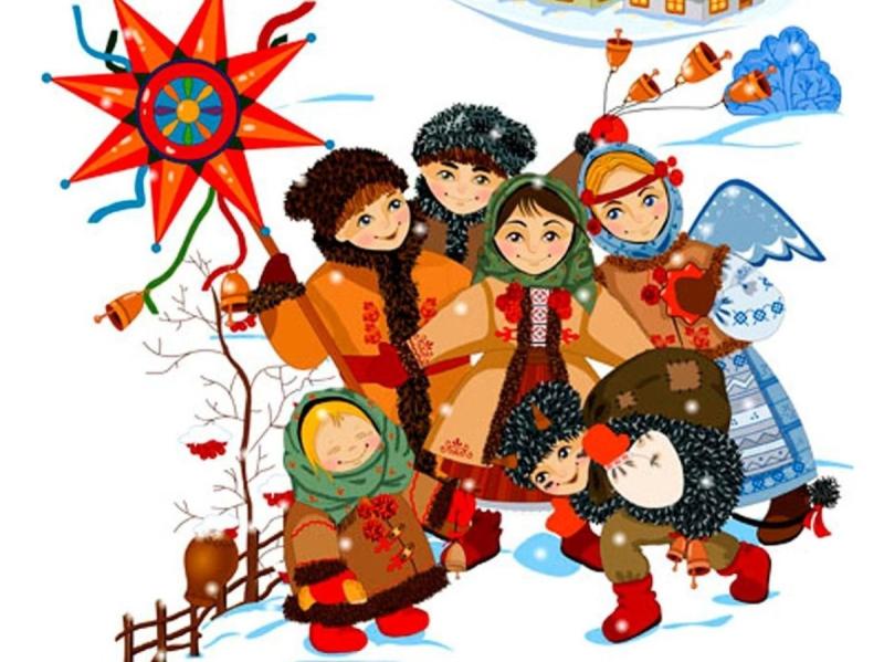 Картины Анны Ермолаевой Святки