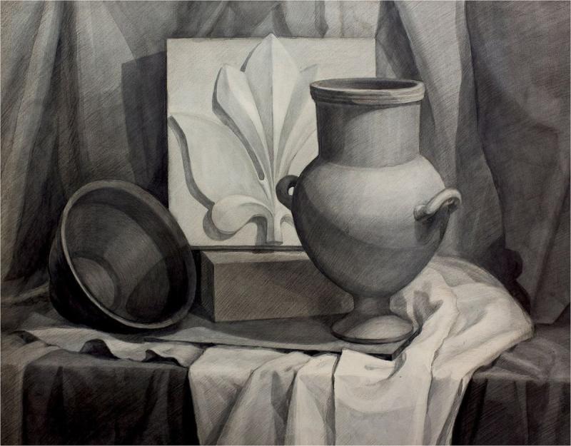 Гризайль Академической живописи