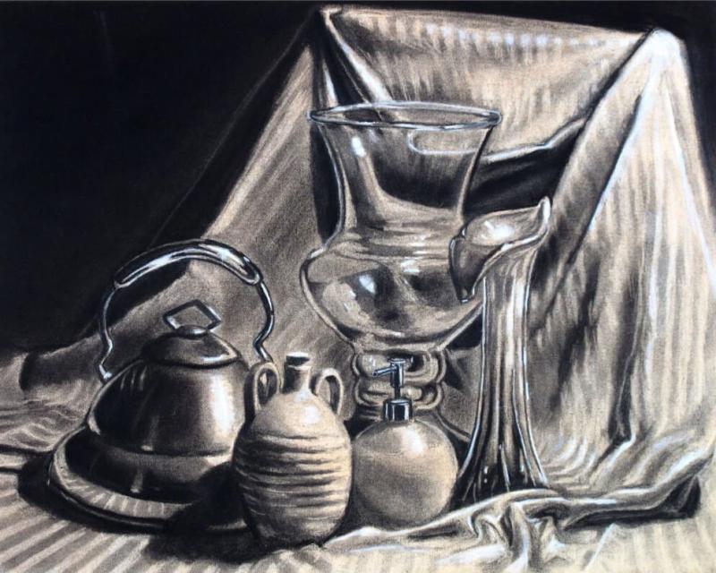 Натюрморт в графике