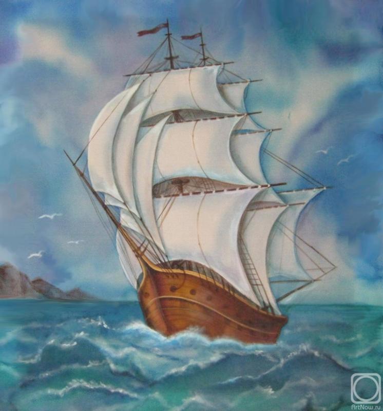 Парусник рисунок