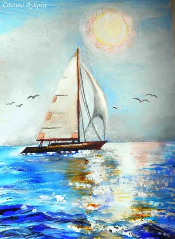 Картина Лермонтова Парус