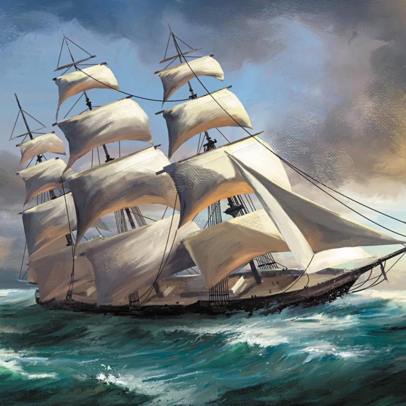 Парусник (картина фен-шуй)