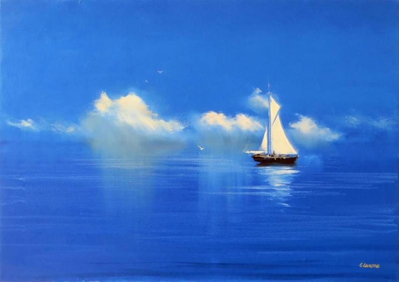 Картина Белеет Парус одинокий Айвазовский