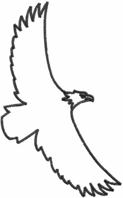 Орел аппликация