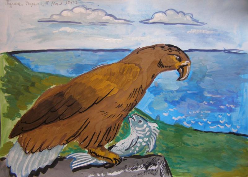 Коршун картина