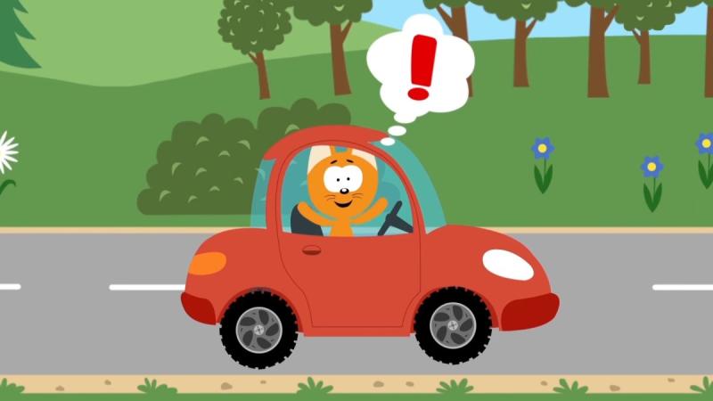 Котёнок и Волшебный гараж