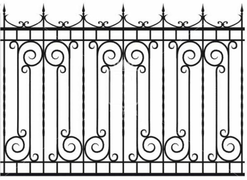 Кованые заборы эскизы