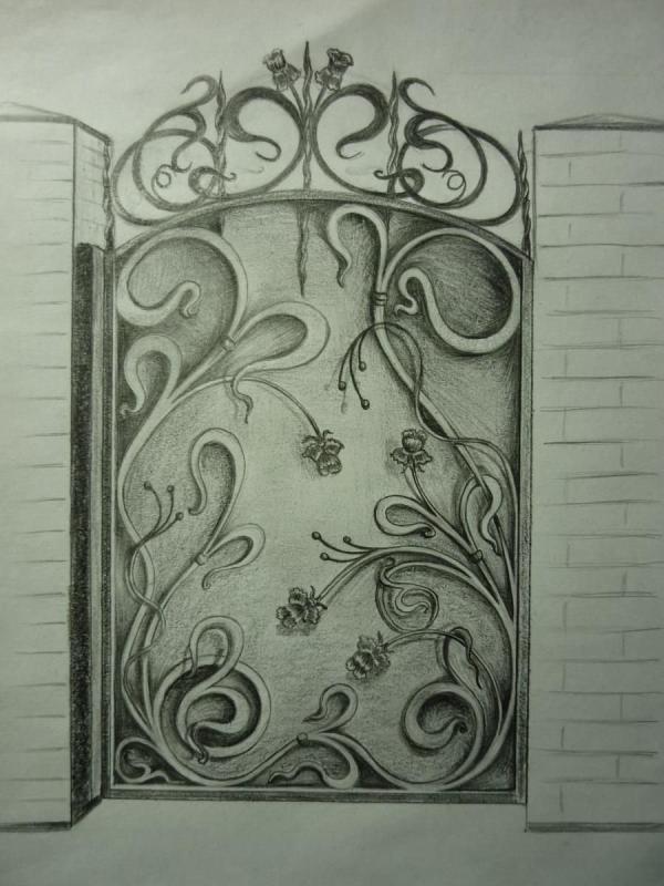 Художественная ковка орнамент