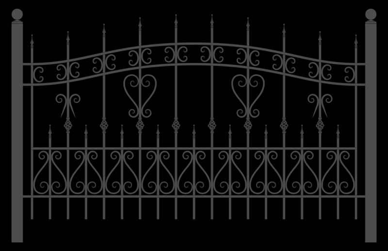 Узорчатая ограда