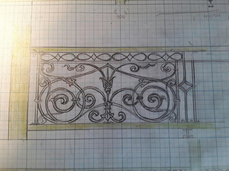 Ковка Римский орнамент