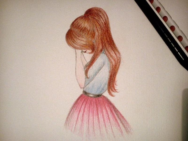 Рисунки цветными карандашами