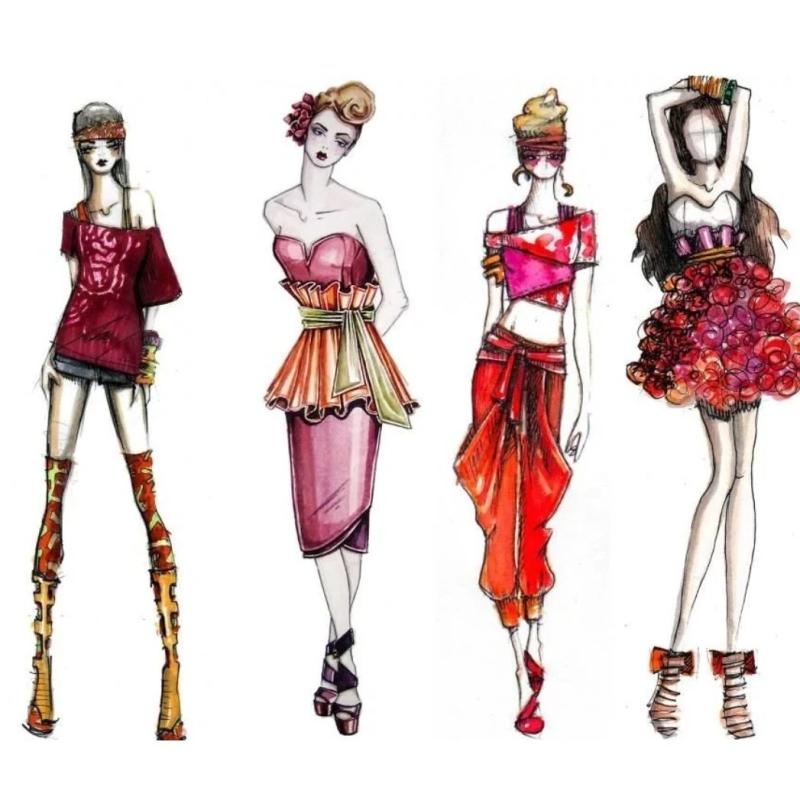 Красивая одежда рисунки