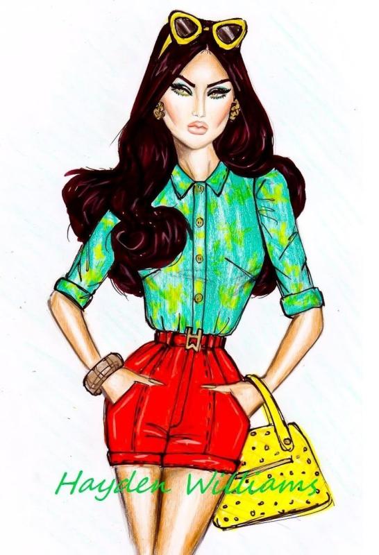 Разные стили одежды арт