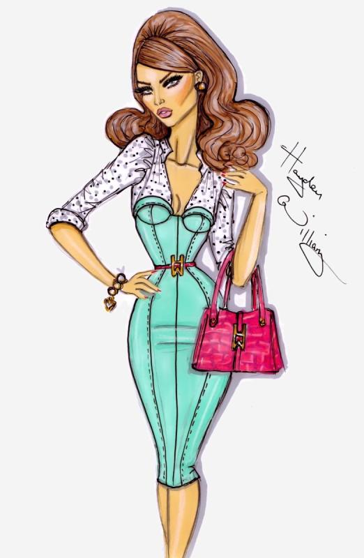 Платья для срисовки