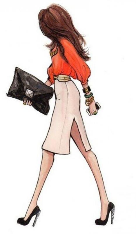 Нарисовать платье