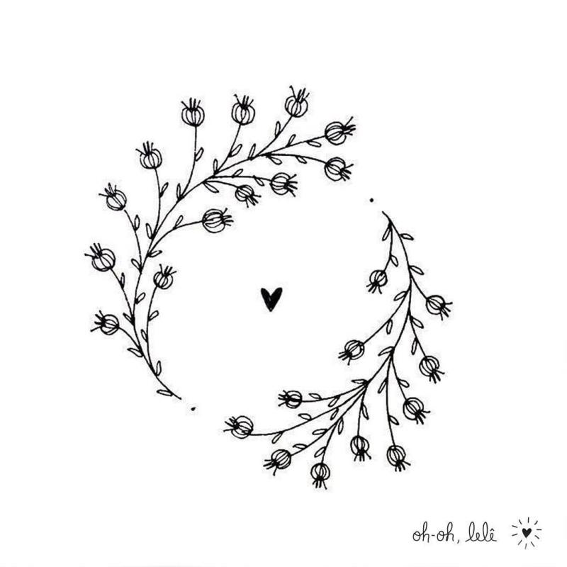 Гипсофилы эскиз