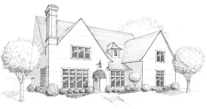 Экстерьер рисовать