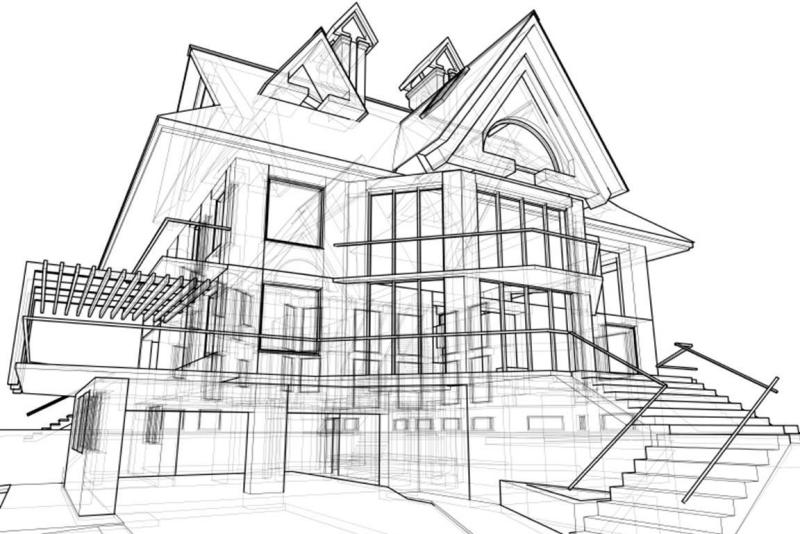 Зарисовки домов