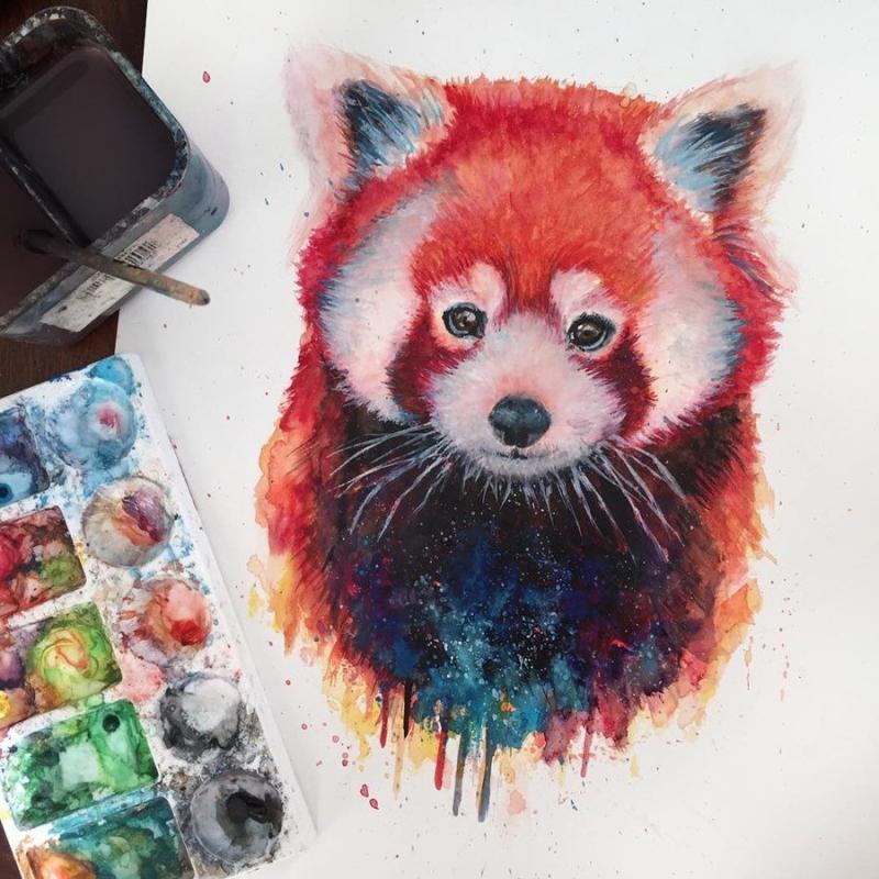 Смешные мультяшные панды