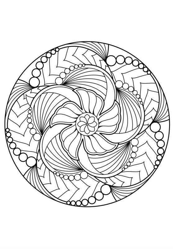 Трафарет круги