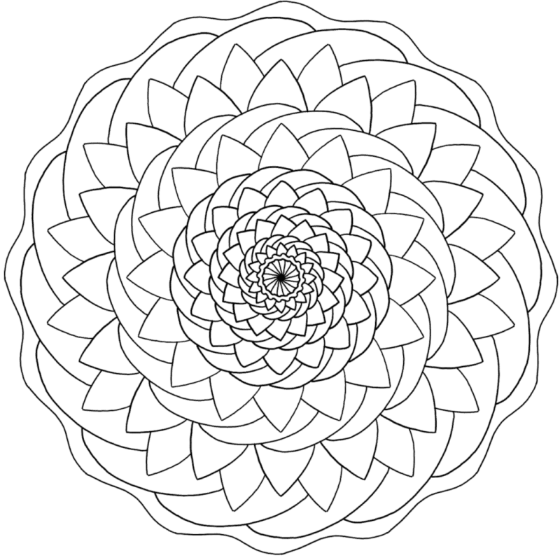 Орнамент в круге