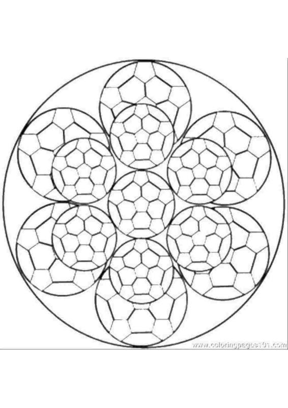 Сложные геометрические узоры