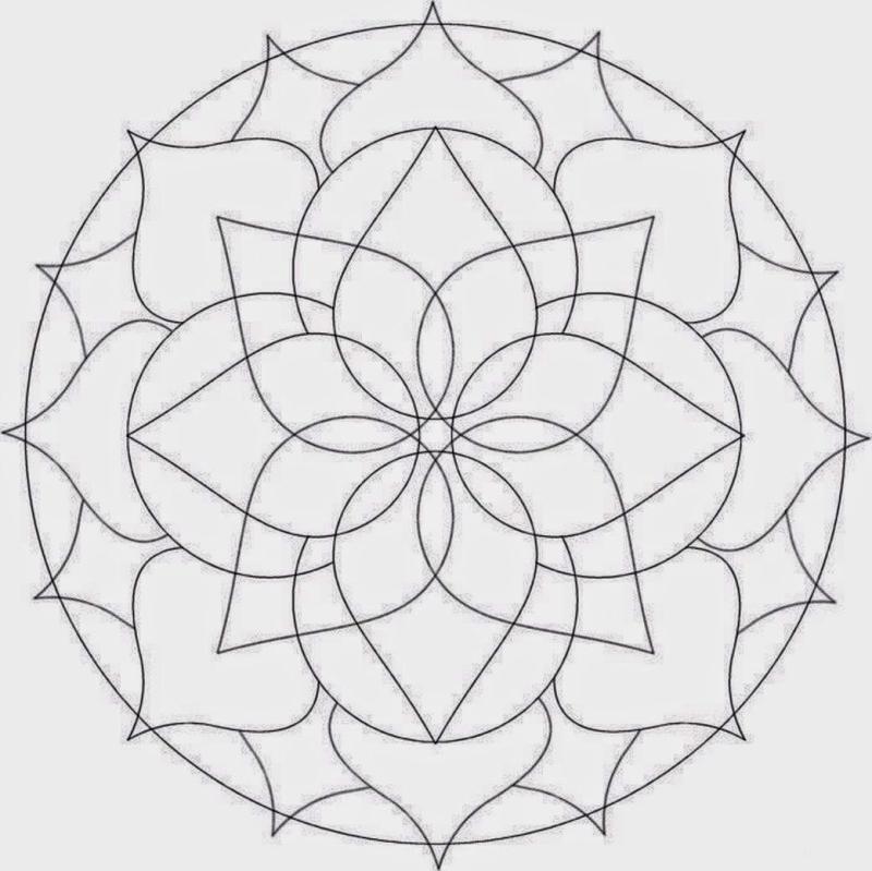 Красивые рисунки циркулем