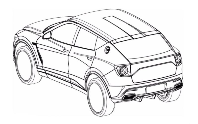 Раскраска Ламборгини Орас