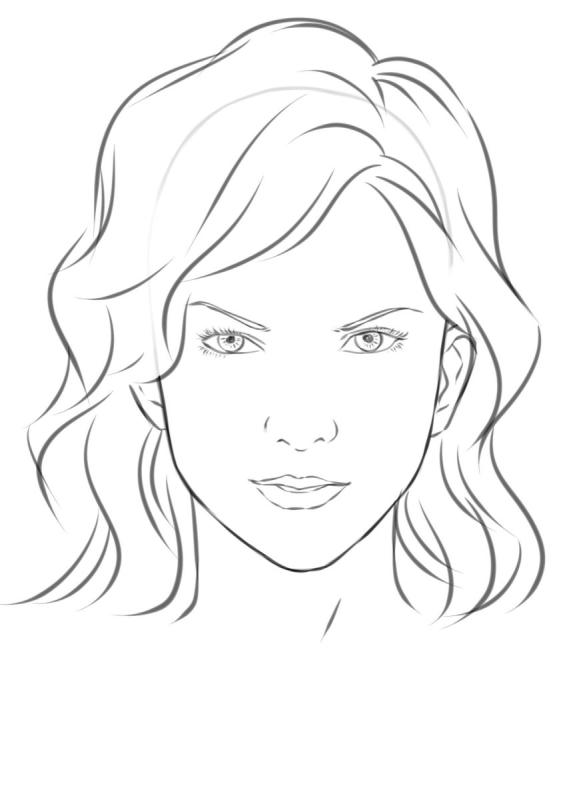 Лицо раскраска