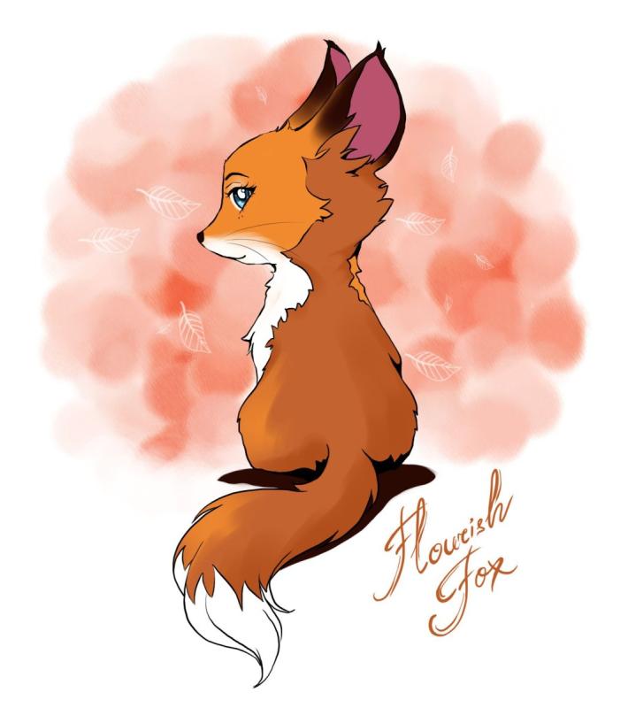 Мультяшные лисы красивые