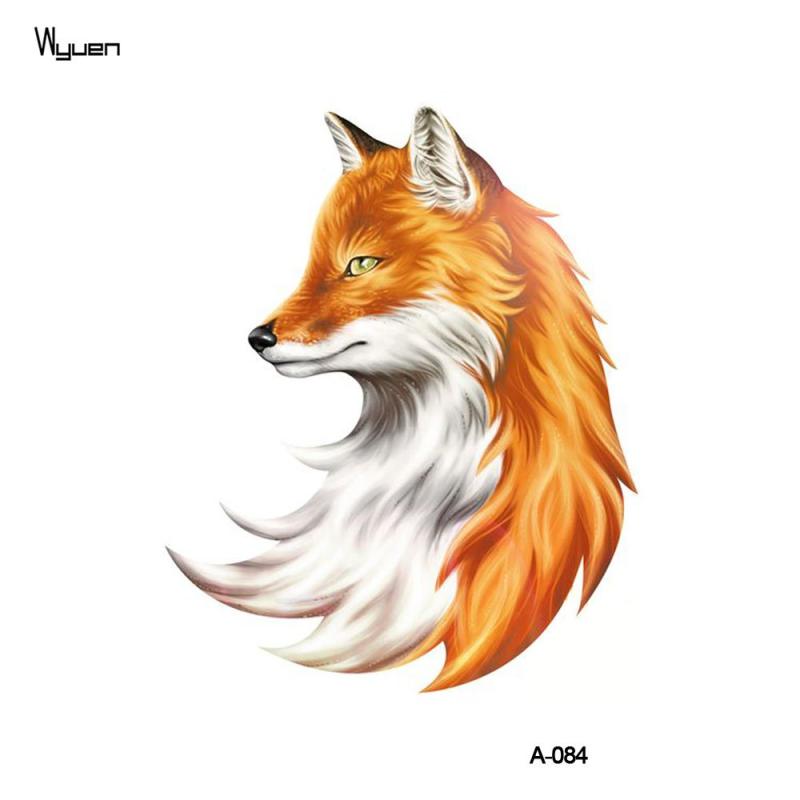 Голова лисы арт