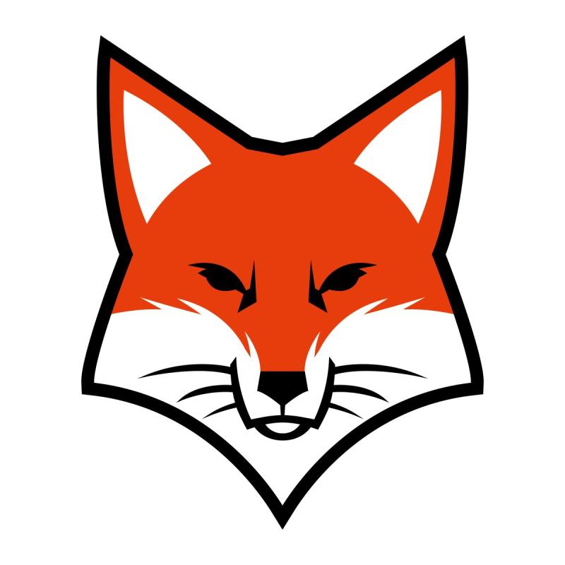 Лиса вектор