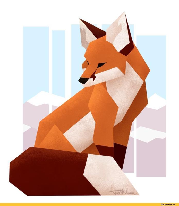 Лисица Минимализм