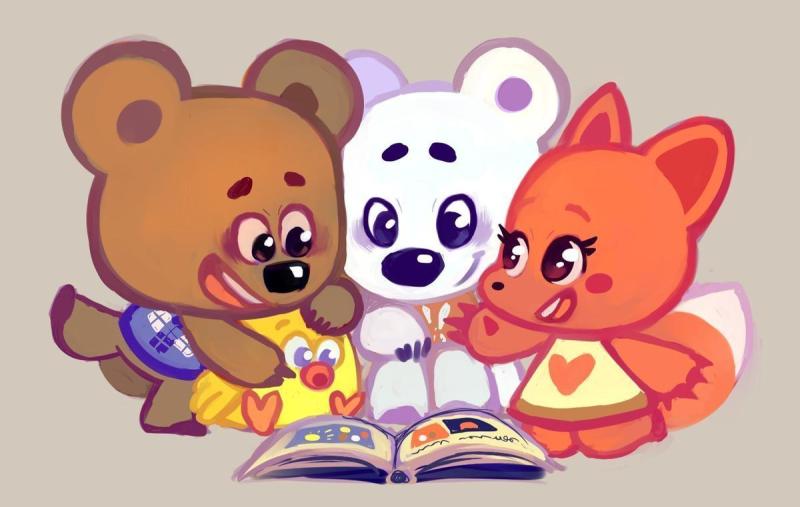 Раскраска мишки Мимимишки Кеша