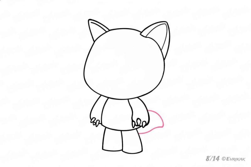 Раскраска мимишки