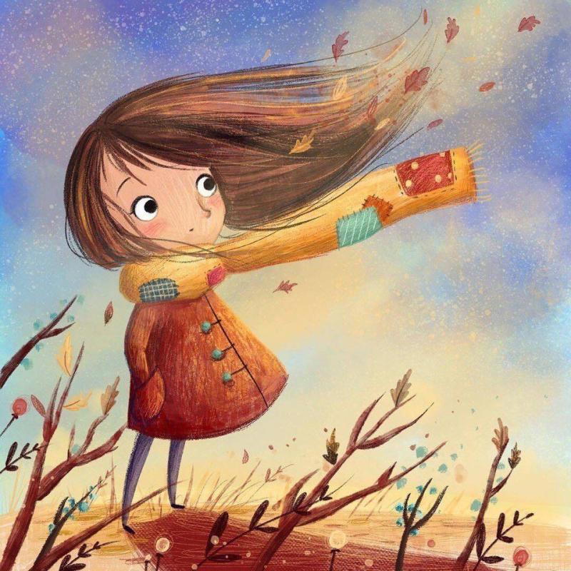 Осенние иллюстрации Люси Флеминг