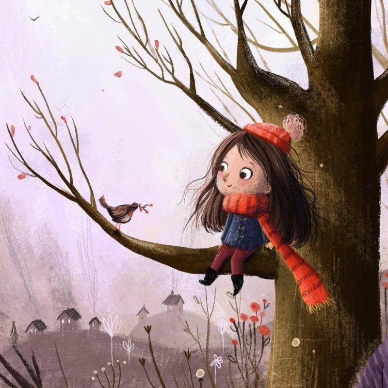 Люси Флеминг иллюстрации девочки