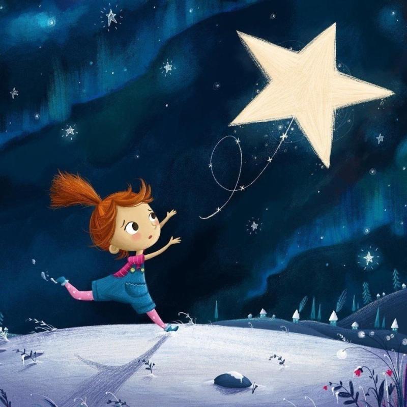 Lucy Fleming зимние иллюстрации