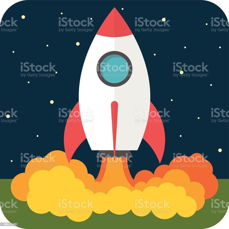 Эмблема ракета для детей