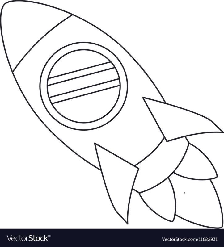 Ракета Гагарина раскраска