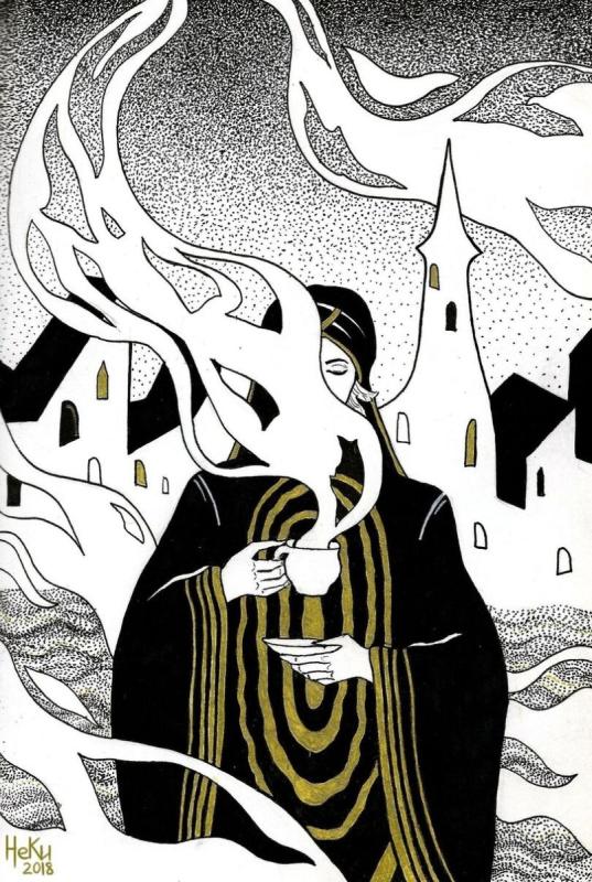 Ехо Макс Фрай иллюстрации