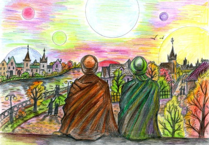 Картины города Ехо Макс Фрай