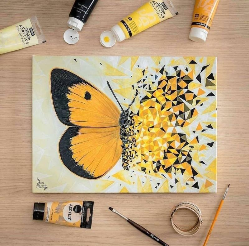 Мини картины акварелью