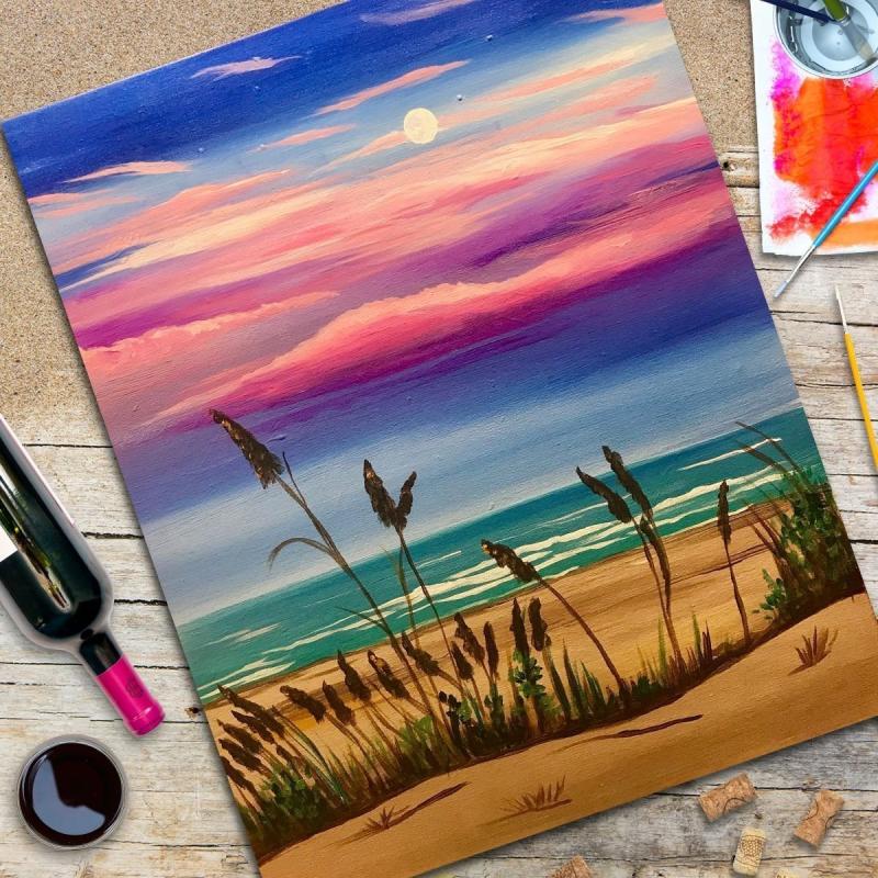 Рисунки акварелью