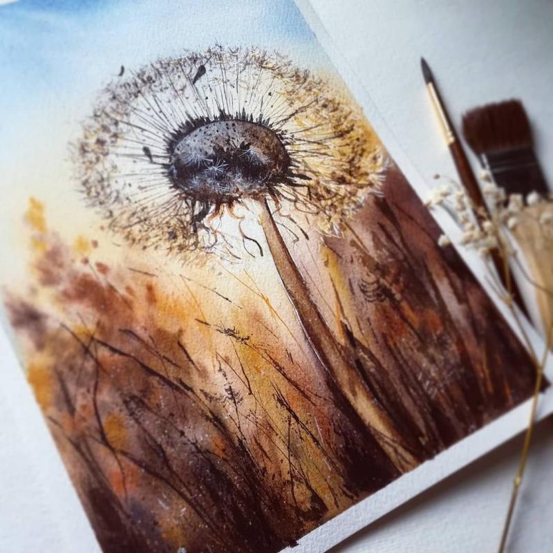 Пейзаж в круге