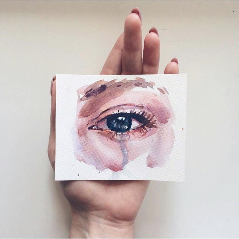 Пейзажи акварелью в скетчбуке